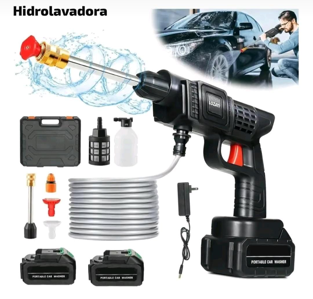 Hidrolavadora Inalámbrica 48v 2 Baterias